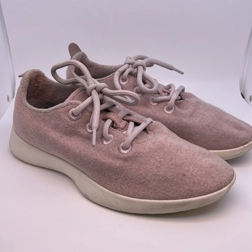 Allbirds Women's Merino Wool Rose Pink‎ Walking Running Sneakers Shoes Size 8